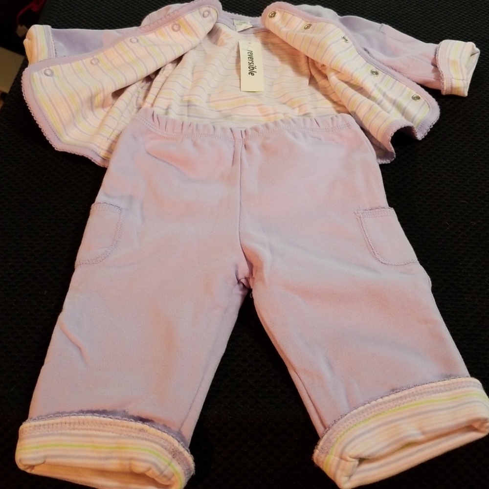 George baby organic 3 piece outfit